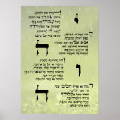 Poster de Yedid Nefesh (Devant)