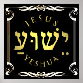 Poster de Yeshua (Devant)