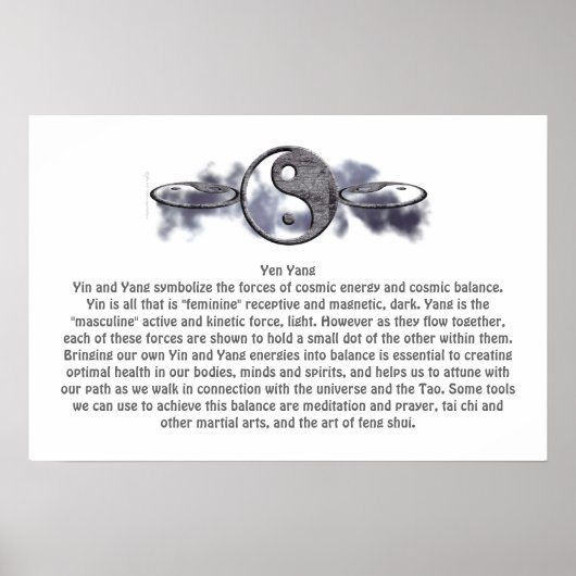 Poster de Yin Yang (Devant)