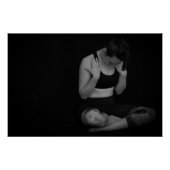 Poster de yoga (Devant)