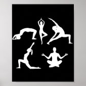 Poster de yoga (Devant)