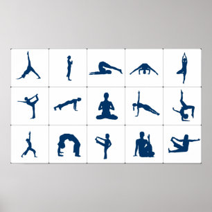 Poster de yoga