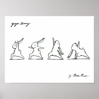 Poster de Yoga Bunny
