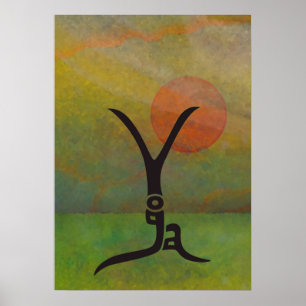 Poster de Yoga Tranquille