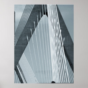 Poster de Zakim Bridge Boston