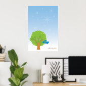 Poster de Zazzle Tree (Bureau à domicile)