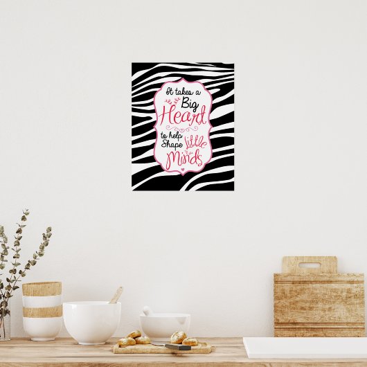 Poster de Zebra ABC (Cuisine)