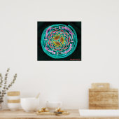 Poster de Zen Swirl Geckos (Cuisine)