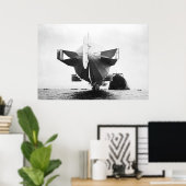 Poster de Zeppelin Airship (Bureau à domicile)