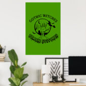 Poster de Zombie sorcières gothiques (24x36) (Bureau à domicile)