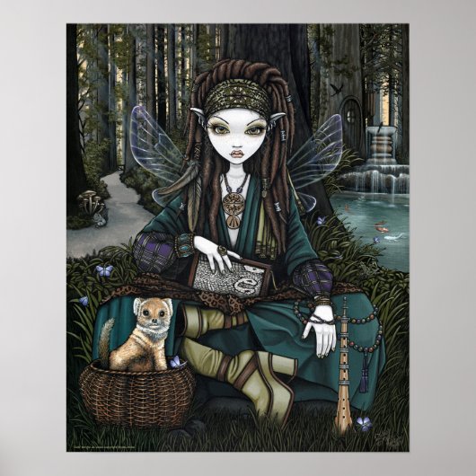 Poster de Zoti Woodland Forest Fairy Awen Soothsay (Devant)
