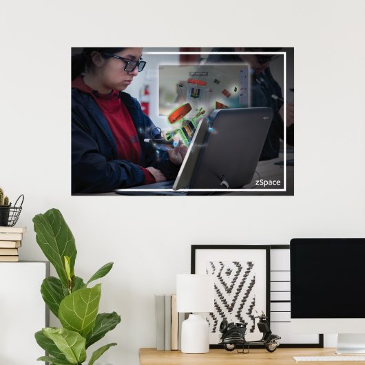 Poster de zSpace - Franklin's Lab (Bureau à domicile)