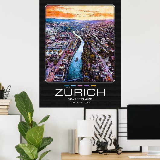 Poster de Zurich (Bureau à domicile)