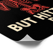 Poster Dead Inside But Hitting Prs – Funny Skeleton Gym L (Coin)