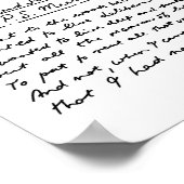 Poster Dead Poets Society cinq siècles de verset noir (Coin)