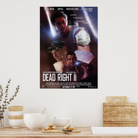 Poster Dead Right II (Cuisine)