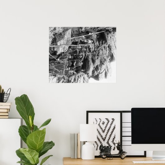 Poster Deadwood Central Railroad Engineer Corps (Bureau à domicile)