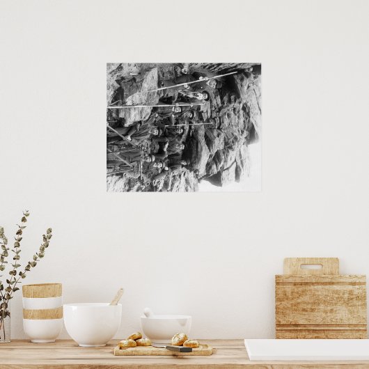 Poster Deadwood Central Railroad Engineer Corps (Cuisine)