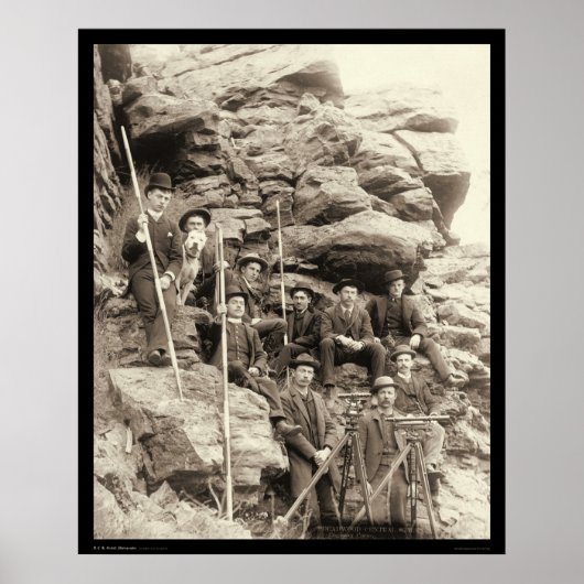 Poster Deadwood Central Railroad SD 1888 (Devant)