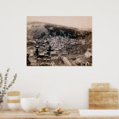 Poster DEADWOOD, DAKOTA DU SUD en 1888 No 2 (Cuisine)