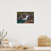 Poster Deadwood Falls sur Reynolds Creek à l'automne à (Cuisine)