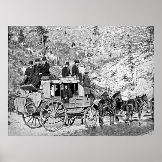 Poster DEADWOOD STAGECOACH en 1889 (Devant)