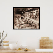 Poster Deadwood Terra Gold Stamp Mill SD 1888 (Cuisine)