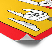 POSTER DEAF FIE (Coin)