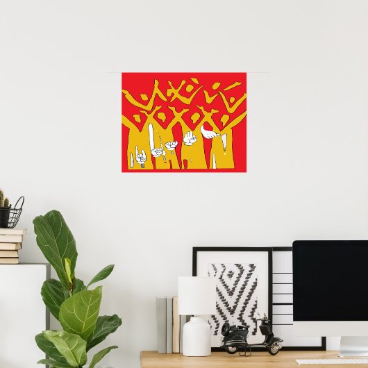 POSTER DEAF FIE (Bureau à domicile)