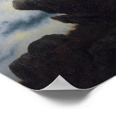 Poster Déambulateur au-dessus de la mer de brouillard (Coin)