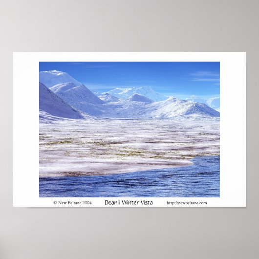 Poster Deanli Winter Vista (Devant)