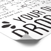 Poster Dear Math Grow Up And Solve Your Own Problems Funn (Coin)