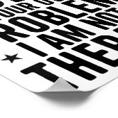 Poster Dear Math Solve Your Own Problems I Am Not A Thera (Coin)