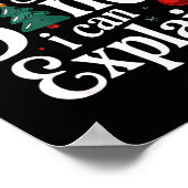 Poster Dear Santa Can Explain Funny Christmas Kids Adults (Coin)