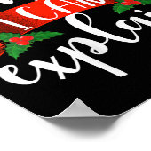 Poster Dear Santa I Can Explain Funny Christmas Decoratio (Coin)