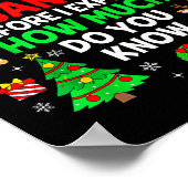 Poster Dear Santa I Can Explain Funny Christmas Matching (Coin)