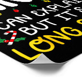 Poster Dear Santa I Can Explain Pajamas Family Matching C (Coin)