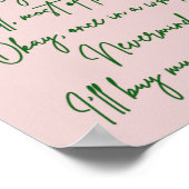 Poster Dear Santa I'll buy my own stuff Funny Christmas (Coin)