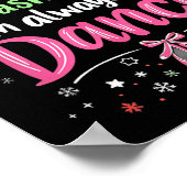 Poster Dear Santa It Wasn't Me Ballet Funny Christmas Quo (Coin)