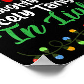 Poster Dear Santa Naughty But Nicely Tangled In Christmas (Coin)