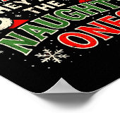 Poster Dear Santa They Are The Naughty Ones Christmas  (Coin)