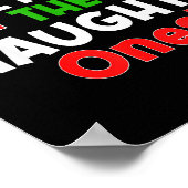 Poster Dear Santa They Are The Naughty Ones - Funny Chris (Coin)