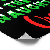 Poster Dear Santa They Are The Naughty Ones Funny Christm (Coin)