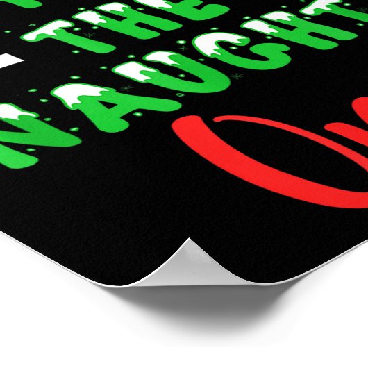 Poster Dear Santa They Are The Naughty Ones Funny Christm (Coin)