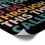 Poster Dearly Beloved Nous Sommes Réunis Ici Aujourd'Hui (Coin)