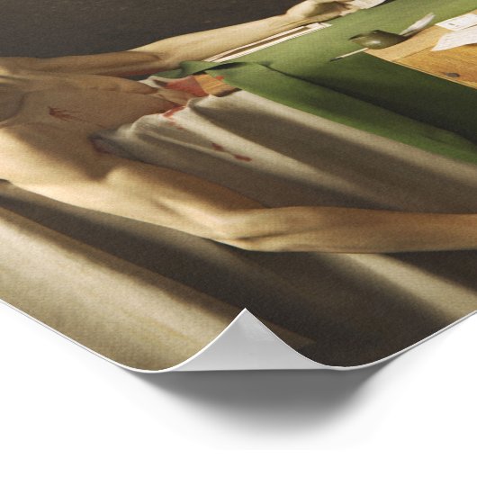 Poster Death Of Marat By Jacques Louis David (Coin)