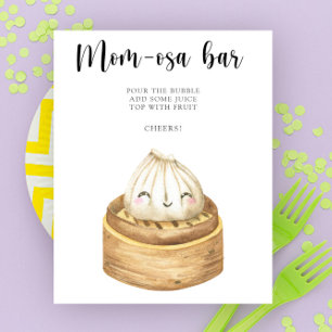 Poster Déballage chinois - Momosa bar