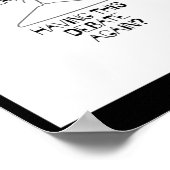 Poster Débat Pro Choice Droits d'avortement sans manches (Coin)