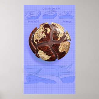 Poster Débit continental