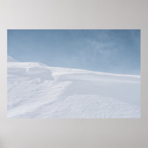 Poster Débit de neige